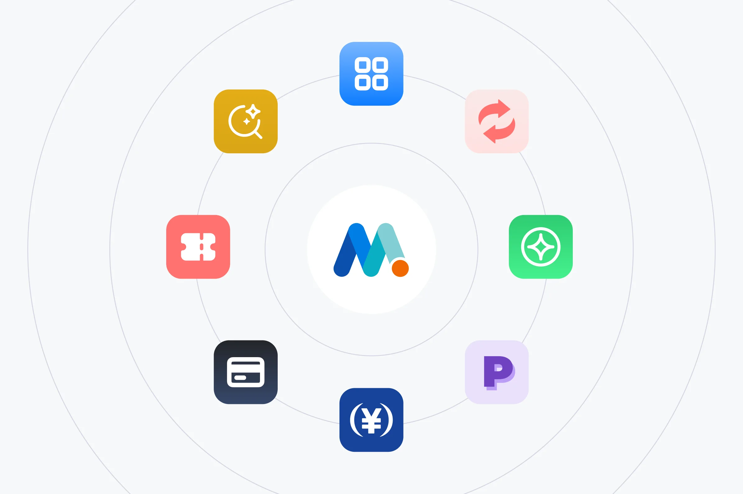 マイナウォレットとミニアプリが連携するイメージ